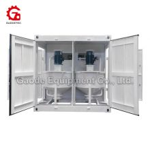 Gaodetec GMA2X300/1000 Containerized Colloidal Grout Mixer with Agitator Machine for Sale